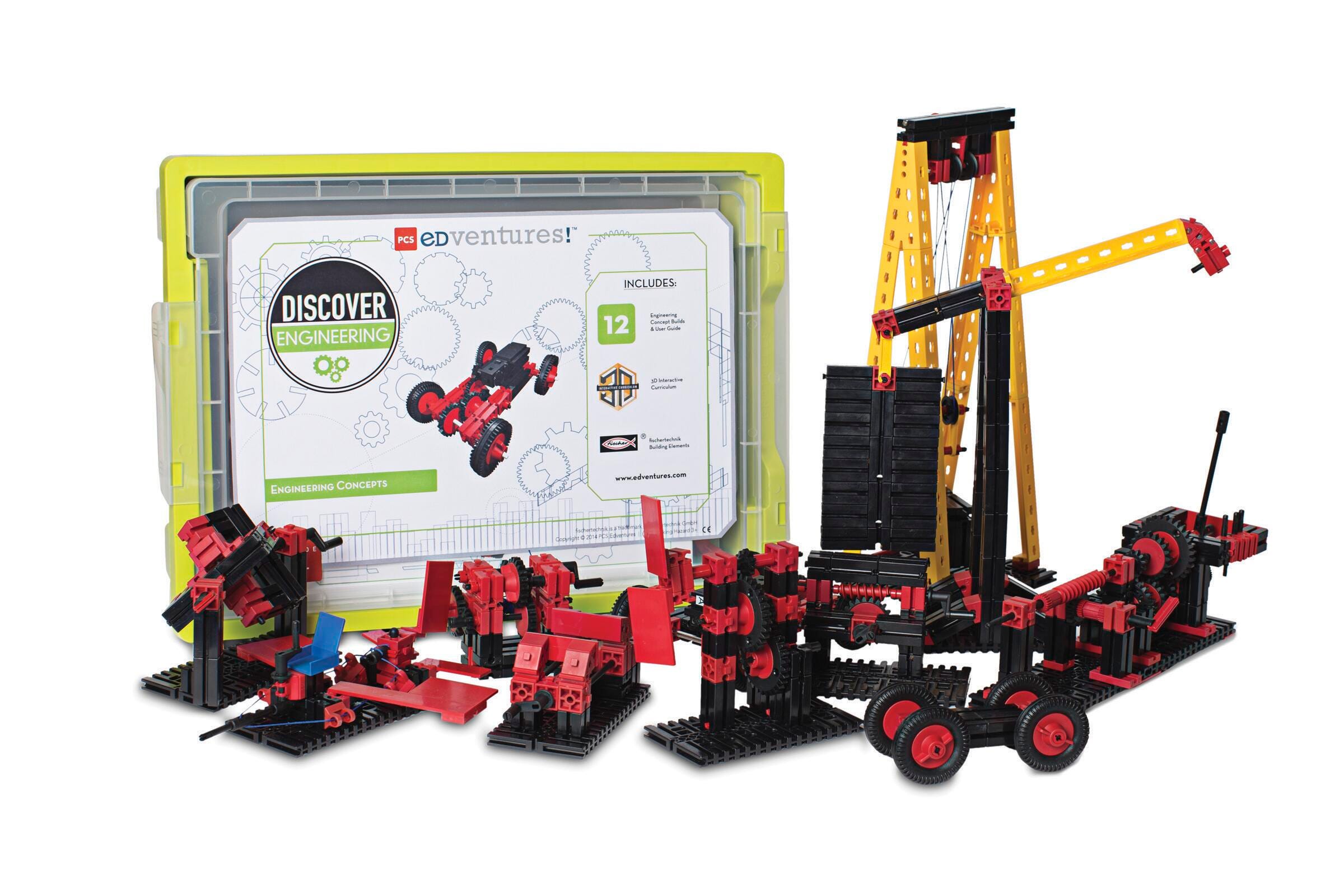 PCS Edventures Discover Engineering Kit, Up to 4 Students 1532238